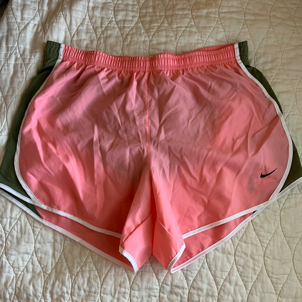Pink Nike shorts
